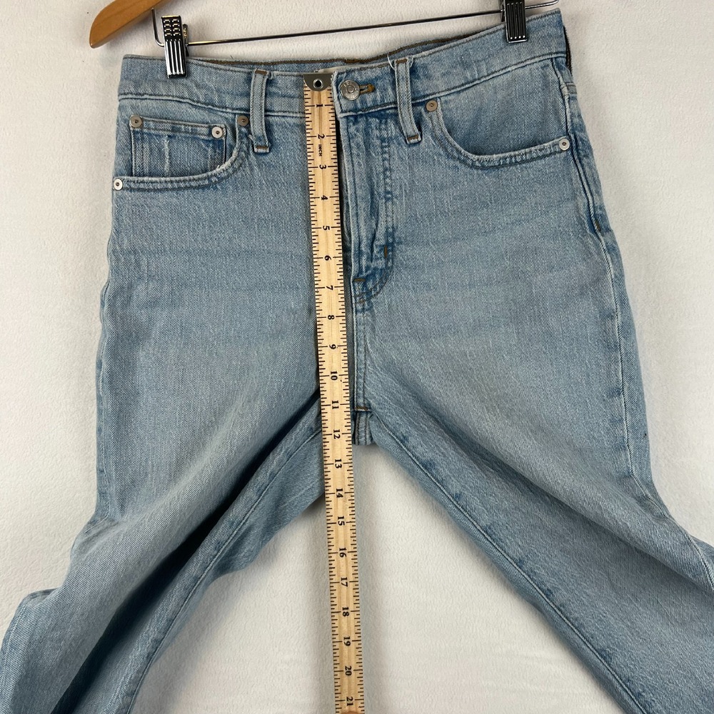 Madewell High Rise Slim Boyjean Womens 26 Jeans Light Wash Denim Everyday - Picture 9 of 13